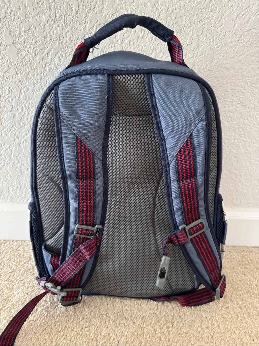 Pottery Barn Kids Navy, Red & White Baseball Backpack and Lunchbox Set